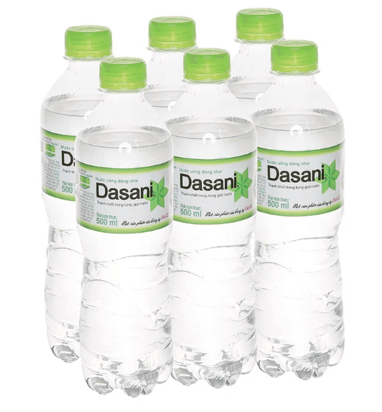Nước suối Dasani Purified 510ml x 24
